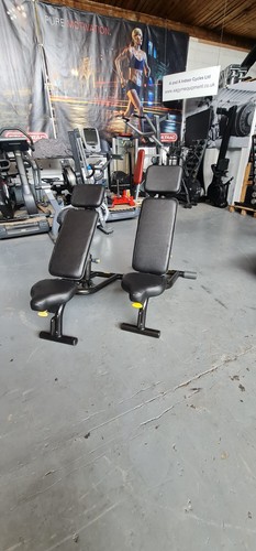 Panca regolabile technogym - 1x,