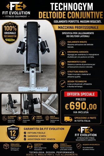 Technogym deltoide conjuntive - conjuntive,